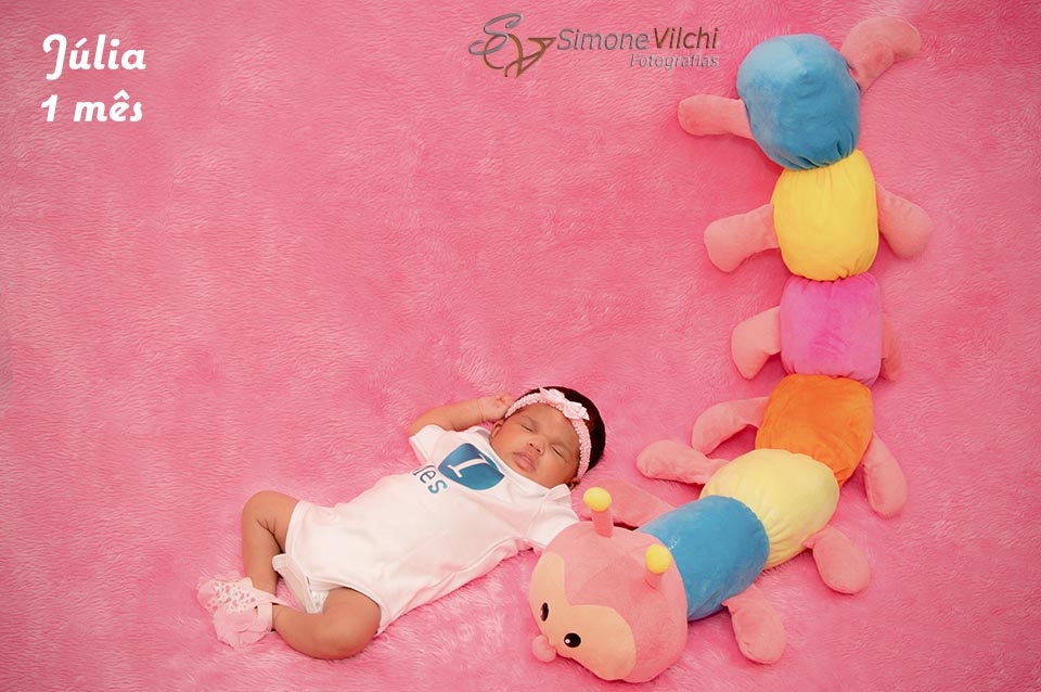 Ensaio Fotográfico de Acompanhamento 1 Ano do Bebê em Panamby - Ensaio Fotográfico de Recém-nascido