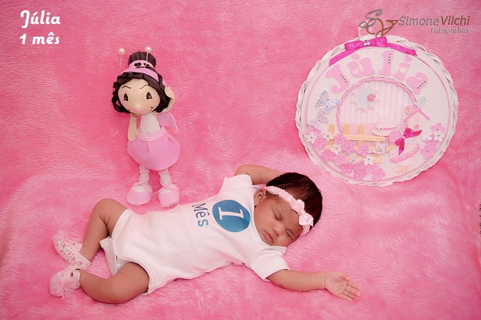 Ensaio Fotográfico do Primeiro Ano do Bebê em Cerqueira César - Ensaio Fotográfico de Recém-nascido